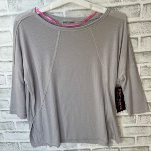 NEW BETSY JOHNSON PERFORMANCE GREY QUICKSILVER S